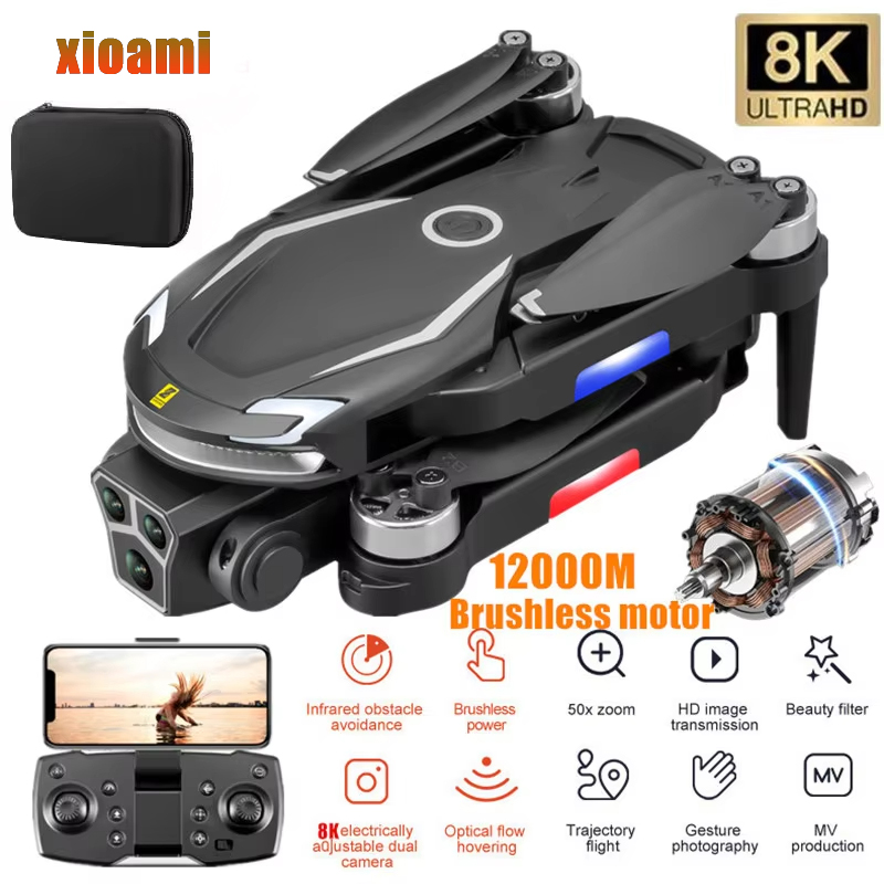 Drone Photogrammetry - New V88 8K GPS Professional Obstacle