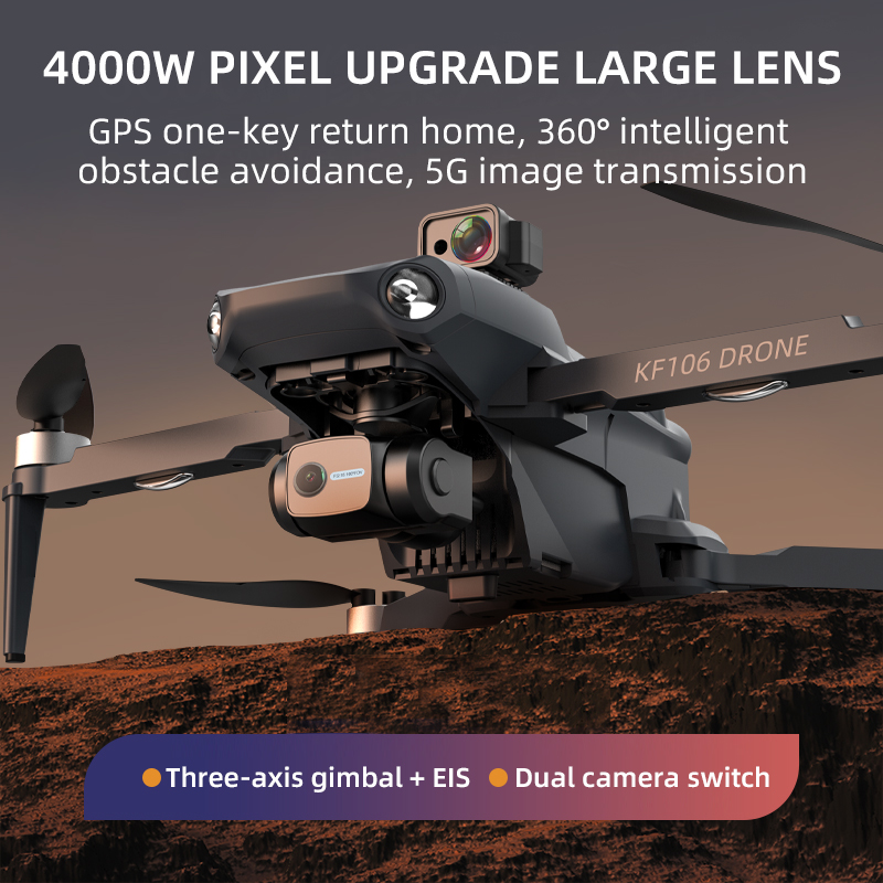 2022 NEW KF106 Max Drone 8K Pr - Drone Photogrammetry ulasan dan harga