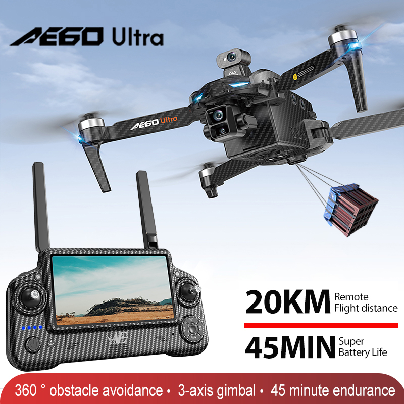 AE60 GPS Drone Professional 8K - Drone Photogrammetry ulasan dan harga