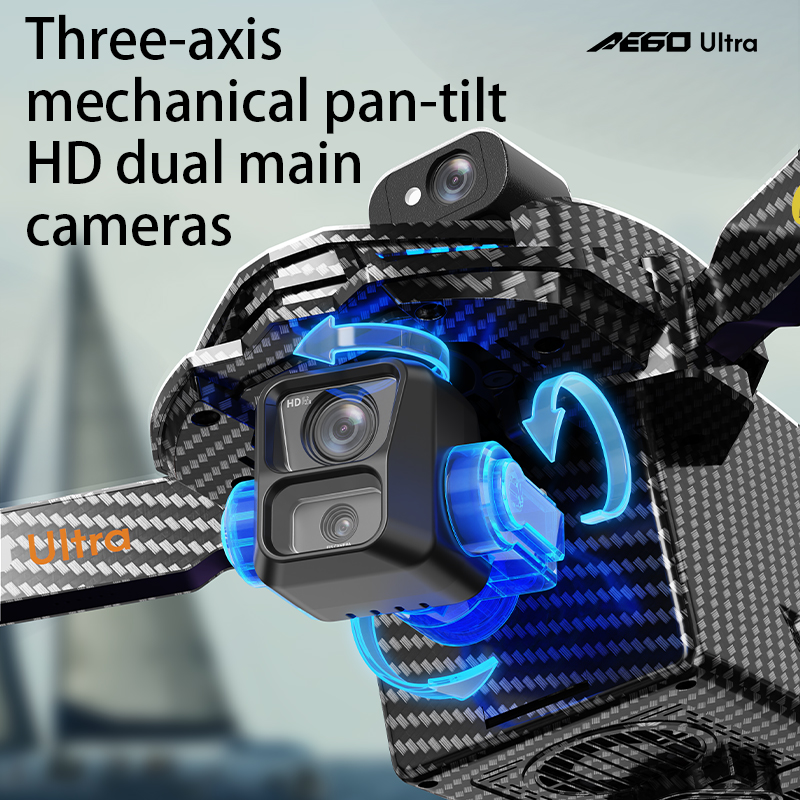 AE60 GPS Drone Professional 8K - Drone Photogrammetry ulasan dan harga
