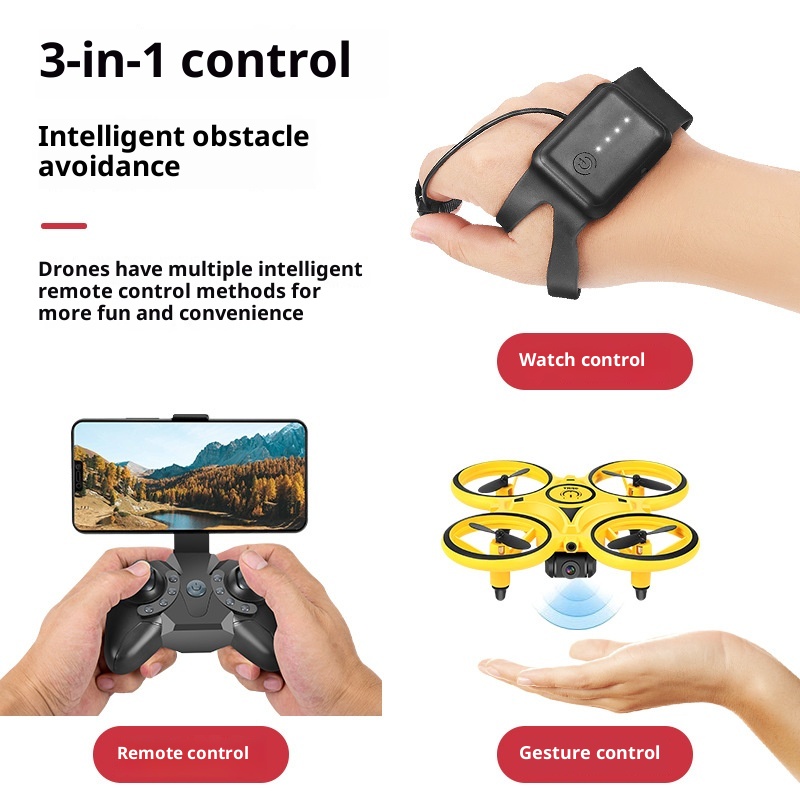 Electric Gesture Control Drone - Drone Aerial Photography ulasan dan harga