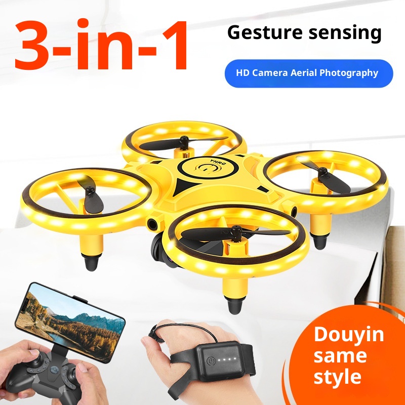 Electric Gesture Control Drone - Drone Aerial Photography ulasan dan harga