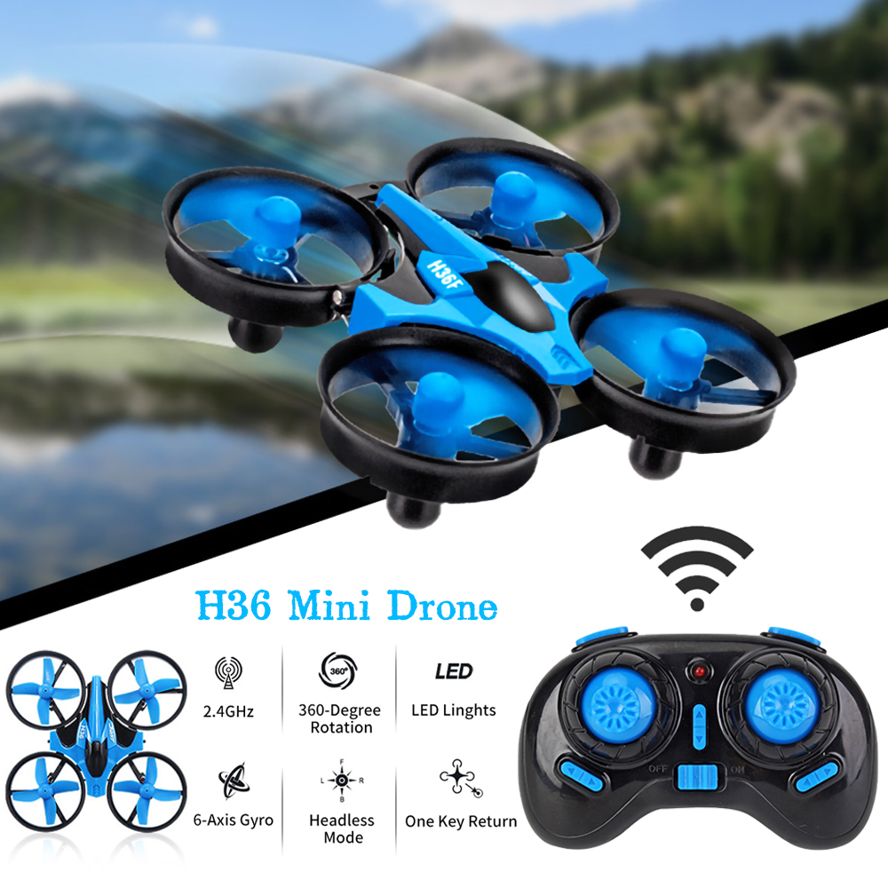 JJRC H36 Mini Rc Drone 4ch 6-A - Drone Aerial Photography ulasan dan harga