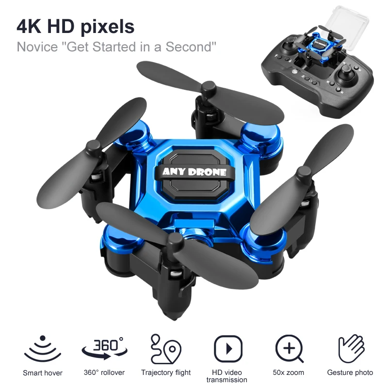 4K Camera HD RC Drone Fold Rem - Drone Video Production ulasan dan harga